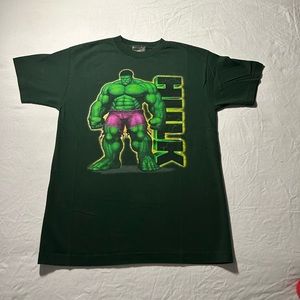 SOLD Vintage Y2K 2003 Hulk movie promo green t shirt